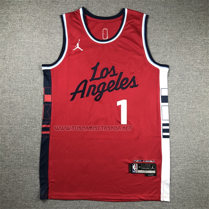 Camiseta James Harden NO 2 Los Angeles Clippers Statement 2024-25 Rojo